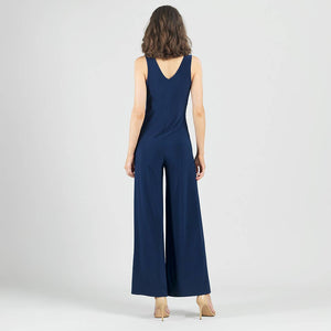 Navy Jumpsuit - Clara SunWoo