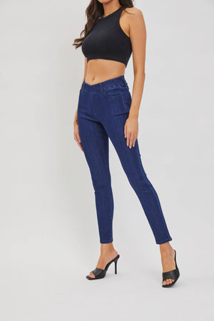 Comfort Mid Rise Pull-On Skinny