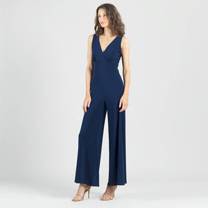 Navy Jumpsuit - Clara SunWoo