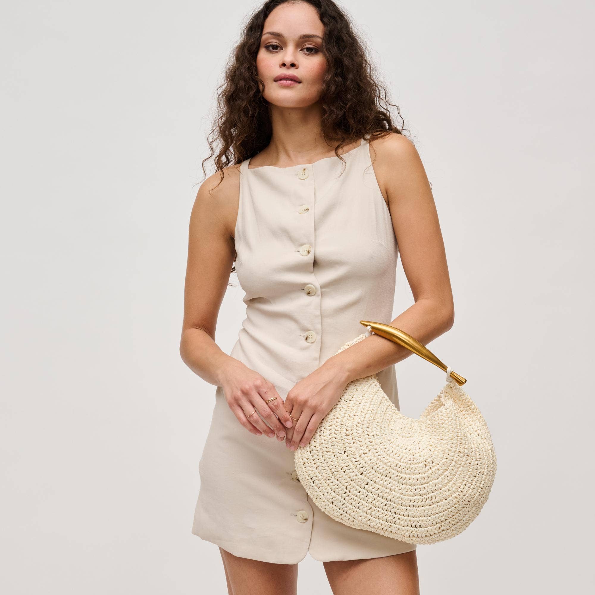 Brielle Crossbody: Ivory