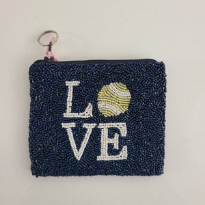 LOVE - Tennis ball: NAVY