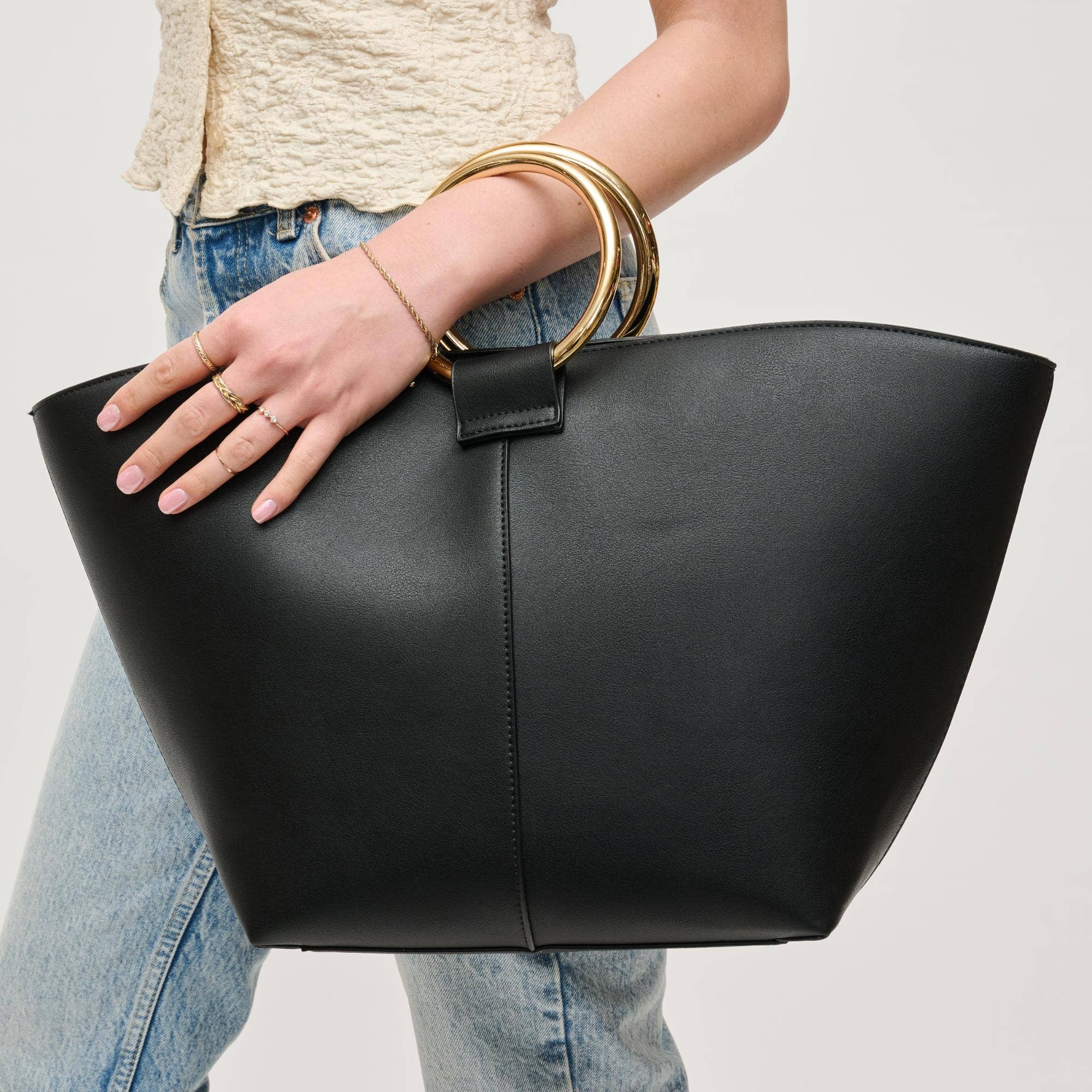 Alexa Tote: Bone