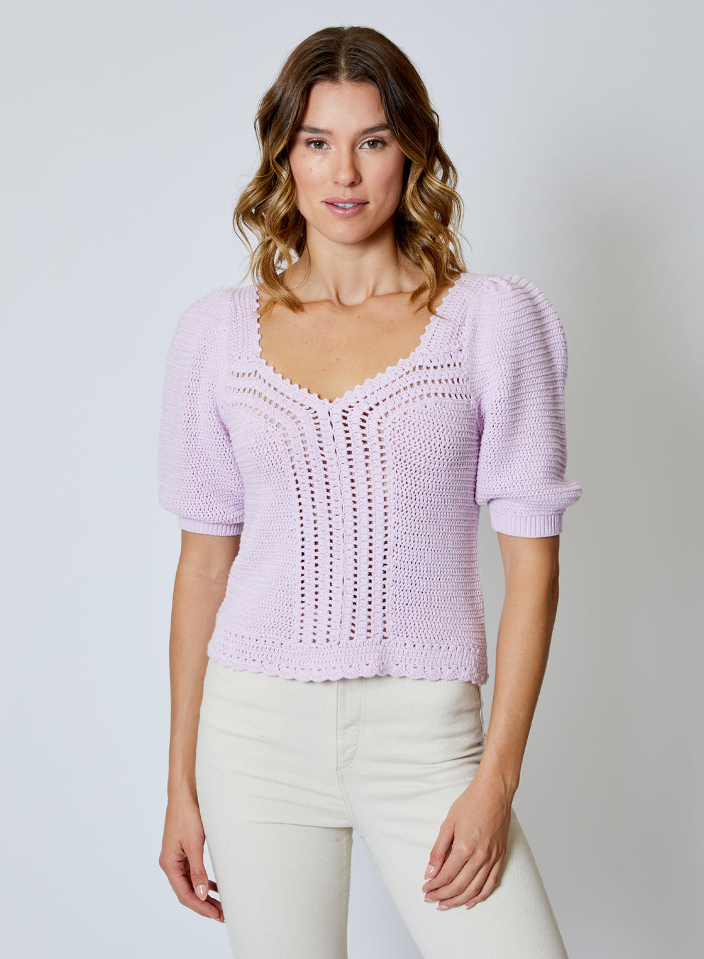 Wild Lilac Sweetheart Sweater