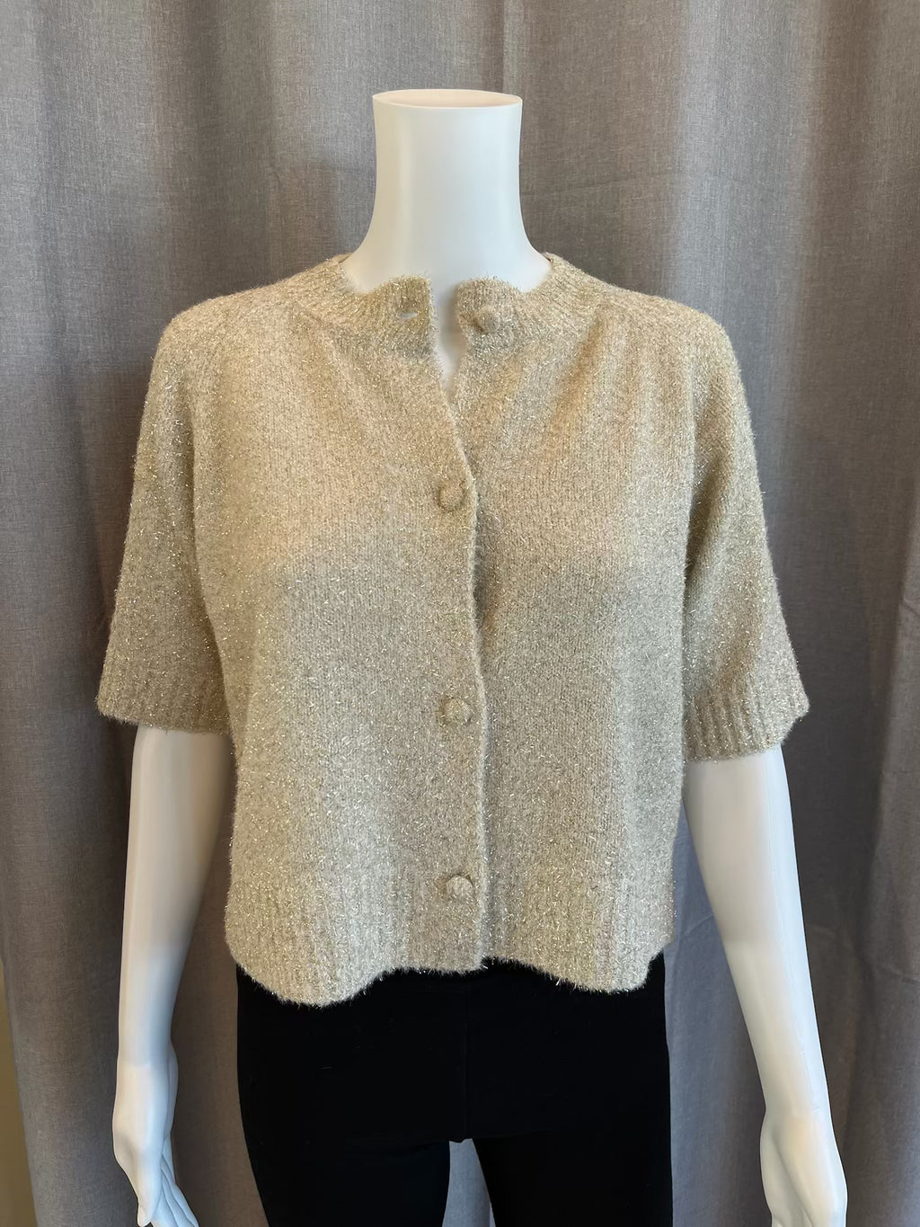 Gold Shimmer Sweater