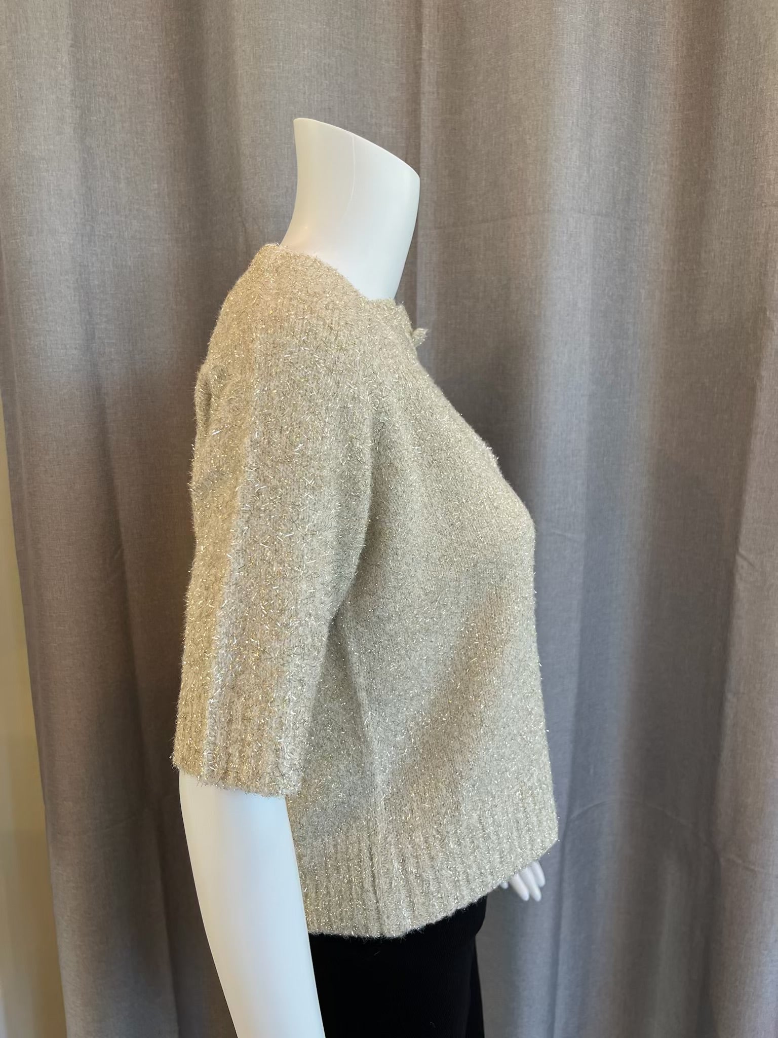 Gold Shimmer Sweater