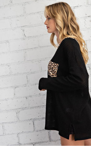 The Lulu Leopard VNeck Top