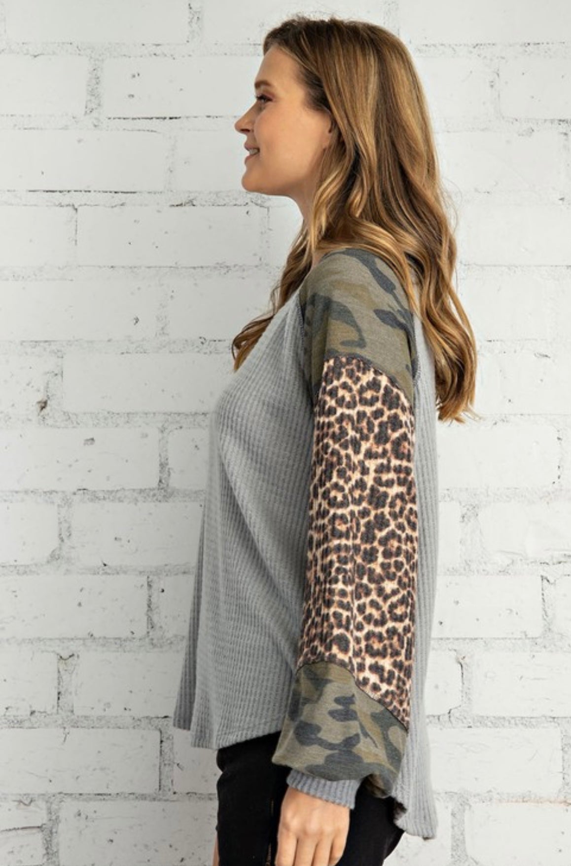 The Kelly Camo Top