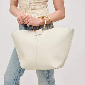 Alexa Tote: Bone