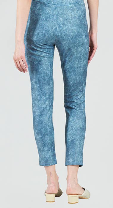 Clara Sun Woo -  Liquid Leather™ - Textured Skinny Pocket Pant