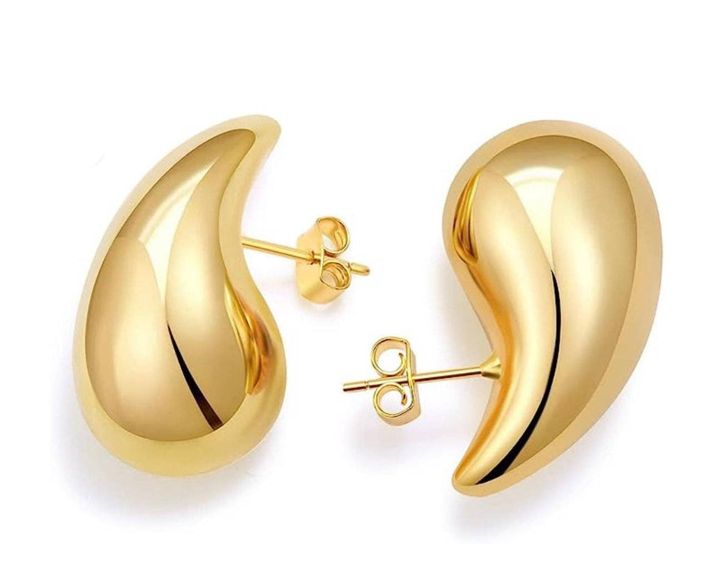 Elia Raindrop Earring: Gold / 20mm